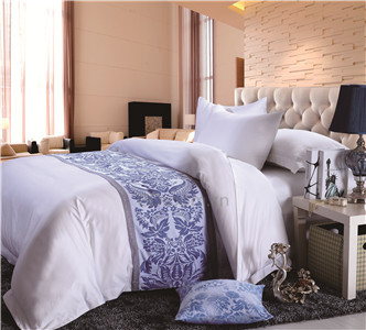 【免费设计】广东酒店布草床品定制  广东酒店布草厂家