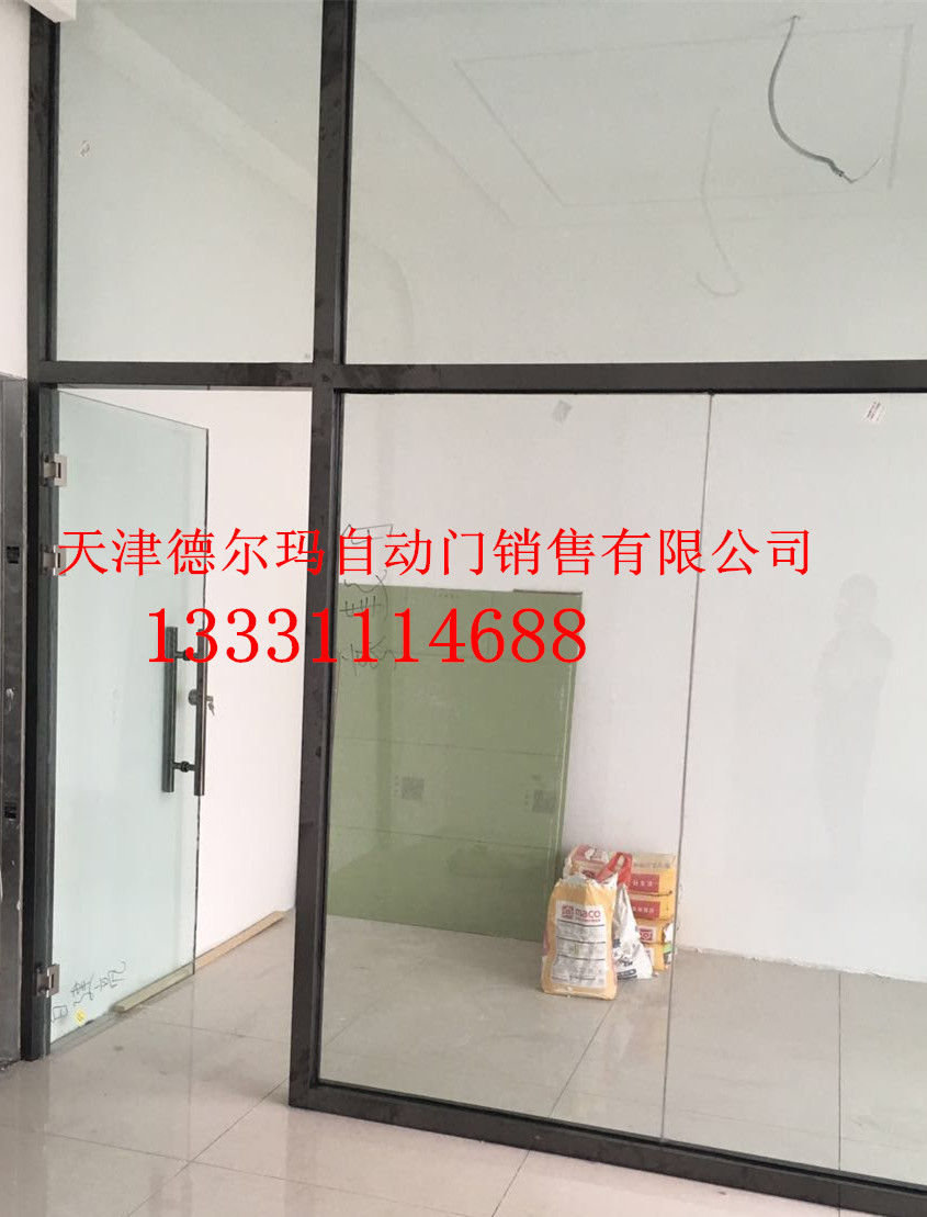 天津北辰区双街自动玻璃门安装厂家