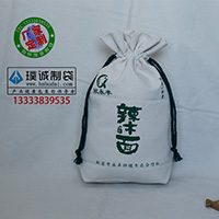 面粉棉布袋礼品布袋厂  棉布束口袋