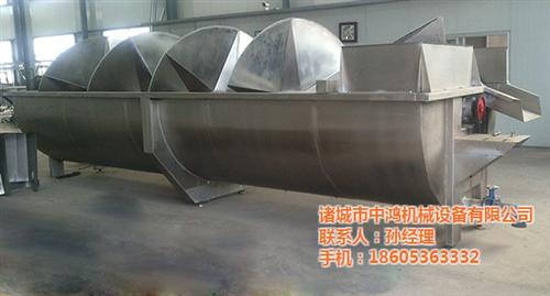 诸城中鸿机械|乐东黎族自治县螺旋预冷机|  螺旋预冷机型号  螺旋预冷机参数  螺旋预冷机厂家