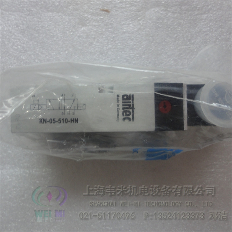 AIRTEC电磁换向阀KN-05-520-HN  爱尔泰克电磁阀  爱尔泰克气动阀  爱尔泰克线圈