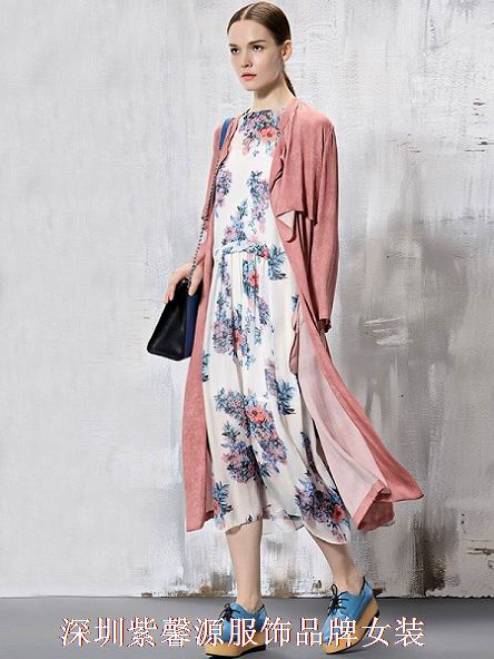 品牌女装货源桑蚕丝连衣裙品牌折扣女装货源紫馨源有货&nbsp;&nbsp;品牌连衣裙货源