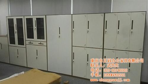 自贡文件柜,办公资料柜,员工资料柜  带锁加厚文件柜  分体单节文件柜