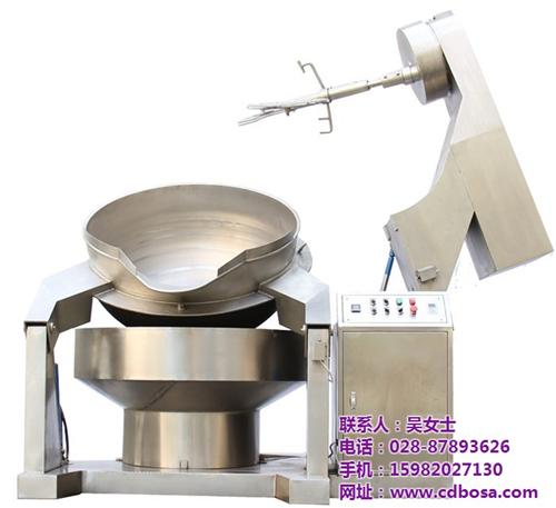 专用炒锅|炒锅|搏萨机械公司(图)  火锅料炒料机  多功能电炒锅批发