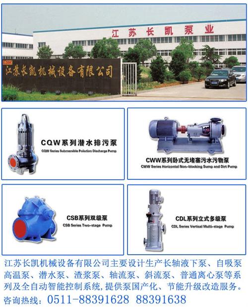 莱芜化工泵_江苏长凯机械_特种化工泵  衬氟化工泵  CCZ化工泵厂家