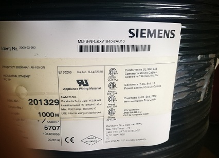 西门子总线电缆2芯绿色6XV1830-0EH10现货  PROFIBUFC标准电缆GP