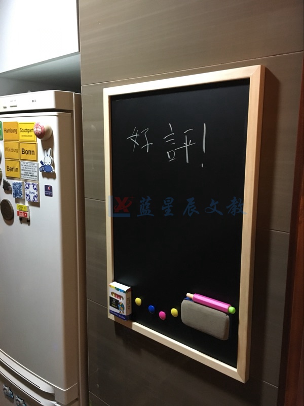 阳江移动黑板M支架式升降大小黑板M挂式菜单写字画板 家用记事板 挂式写字板