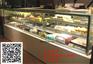 日式直角蛋糕柜，三层吧台甜品展示柜，千层慕斯冷藏柜