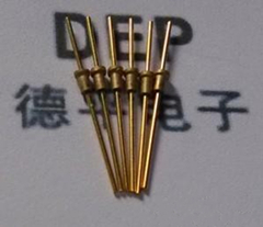 深圳德平电子供应引线镀金焊接式穿心电容  陶瓷穿心电容  引线镀金穿心电容