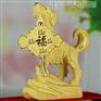 广州绒沙金生肖狗礼品 狗年生肖纪念品 银行年终礼品