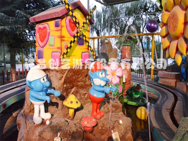大庆公园24座轨道精灵王国游艺设施花海精灵游乐设  精灵王国游乐设备  花海精灵游乐设备  许昌创艺游乐设备