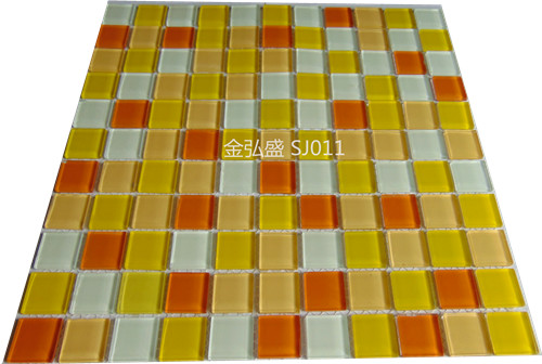 酒店泳池水晶马赛克瓷砖 水晶玻璃大厦泳池 特点泳池水晶马赛克 外室泳池水晶马赛克