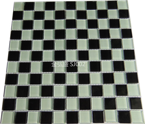 厂家推荐酒店游泳池水晶马赛克瓷砖 特点泳池水晶马赛克 私人泳池水晶马赛克 豪宅泳池水晶马赛克