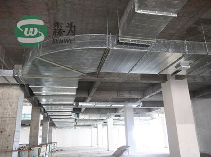 晋江镀锌风管报价/大楼镀锌暖通风管工厂价格