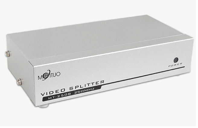 8路高清VGA分配器迈拓维矩MT-2508  迈拓维矩分配器  8口VGA分配器