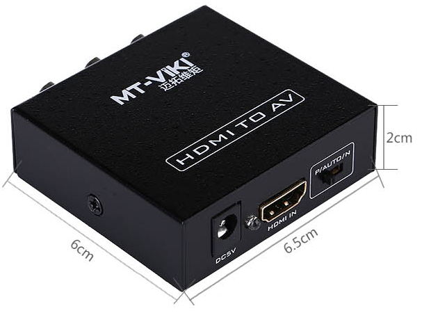 HDMI转AV高清转换器迈拓维矩MT-H-AV02  迈拓维矩转换器  HDMI转AV转换器