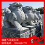 现货石雕貔貅汉白玉貔貅惠安石雕手工雕刻