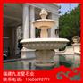 石雕水钵现货喷水景观雕塑黄金麻水钵