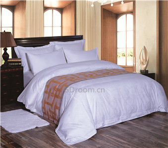 宾馆用品批发床上用品免费定制  酒店床上用品