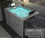 奥维斯步入式浴缸坐着洗澡更舒服