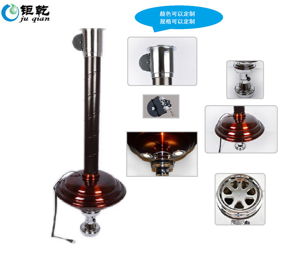 威海知名的LED灯罩升降排烟管供应商——&nbsp;&nbsp;排烟管厂家&nbsp;&nbsp;韩式伸缩排烟管