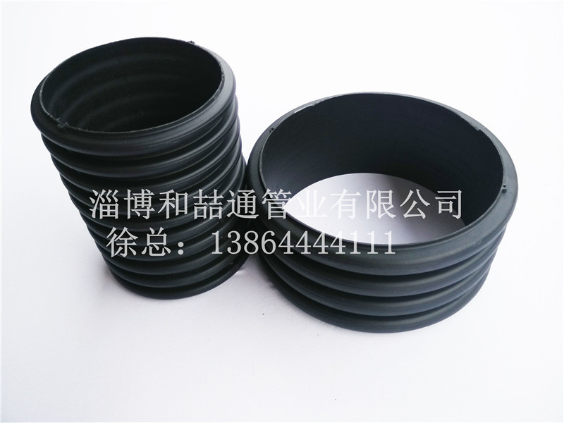 【惊爆价!】HDPE塑钢缠绕管 HDPE HDPE排污管 公路横向排水管
