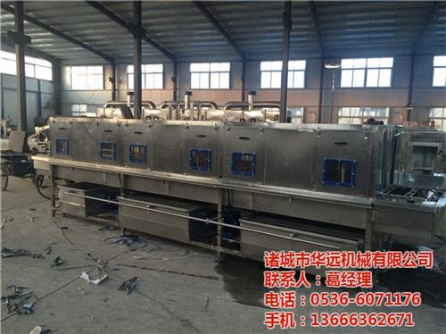 洗筐机多少钱、洗筐机、诸城华远机械(多图 洗盘洗筐机 洗筐机生产厂家
