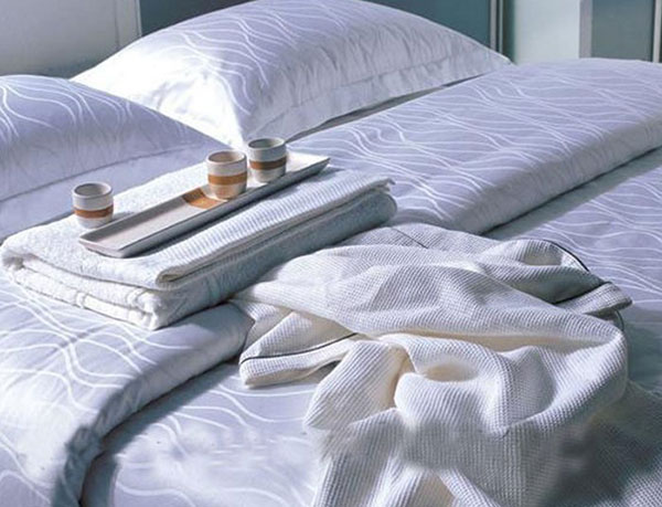通州宾馆床上用品-有品质的大水波纹提供商  酒店床单  酒店被套