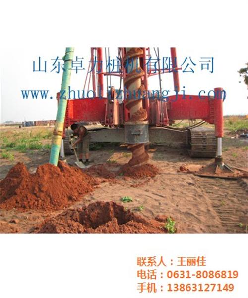 长螺旋桩机_长螺旋_卓力桩机(查看)&nbsp;&nbsp;长螺旋引孔&nbsp;&nbsp;长螺旋钻孔&nbsp;&nbsp;长螺旋钻杆