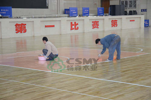 目标体育木地板市场竞争日益激烈  篮球木地板  实木运动地板  体育地板厂家