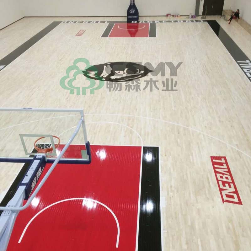 运动地板的需求量越来越大大型运动馆已经基本饱和  篮球木地板  实木运动地板  体育地板厂家
