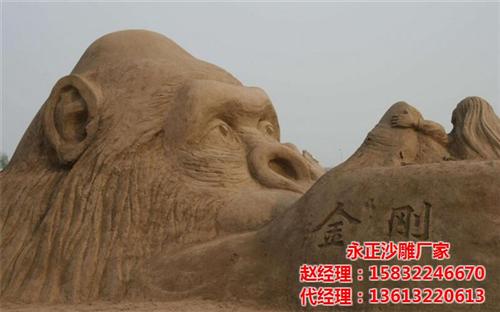 海滩沙雕团队、河北海滩沙雕、永正雕塑(多  海滩沙雕制作  抽象海滩沙雕