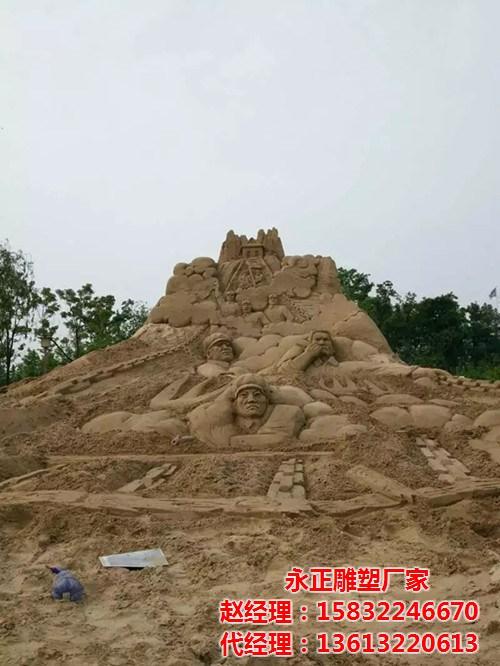 山西海滩沙雕|永正雕塑|海滩沙雕定制  海滩沙雕团队  海滩沙雕雕像
