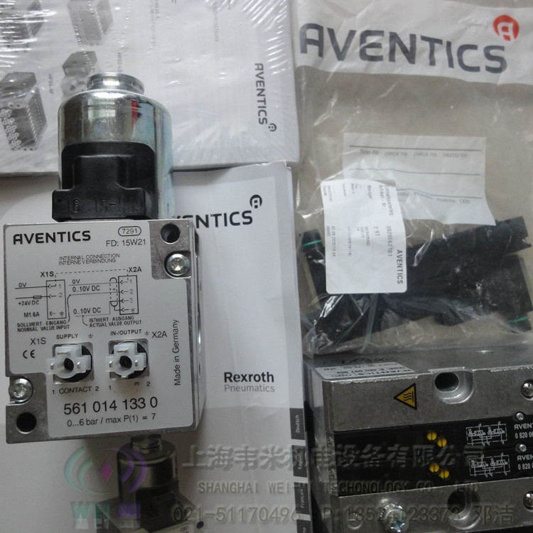 安沃驰AVENTICS二位五通换向阀5610141330  安沃驰换向阀  安沃驰气缸  安沃驰减压阀