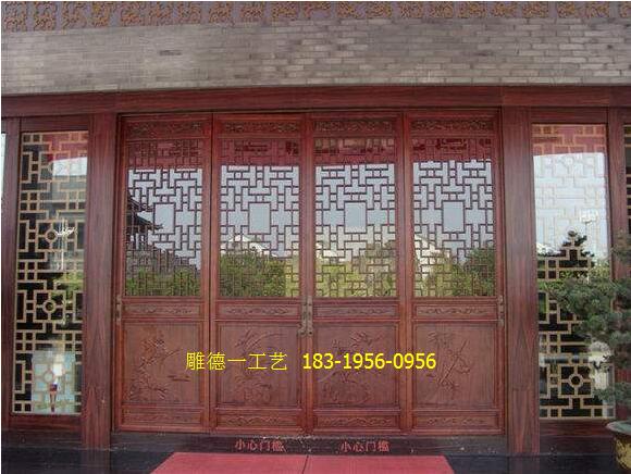 广州木花格窗厂家古建窗子仿古木质花窗定做