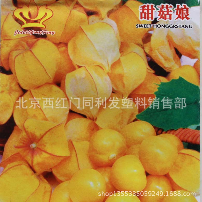 小包装观赏食用洋姑娘黄姑娘 甜姑娘 约30粒