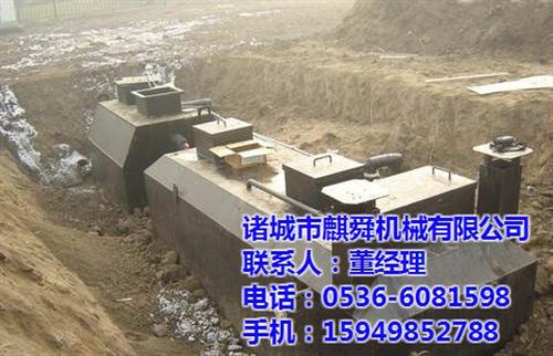 杀猪厂污水处理设备厂家直销_诸城麒舜机械
