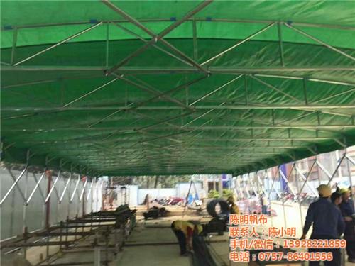 移动推拉蓬|陈明帆布|移动推拉蓬停车车蓬  移动推拉蓬遮阳蓬  移动推拉蓬厂家