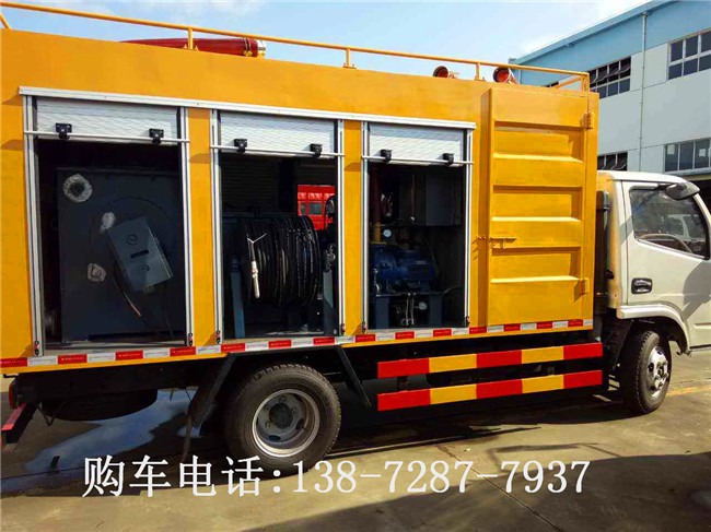 东风下水道污水处理车价格  东风小型污水处理车