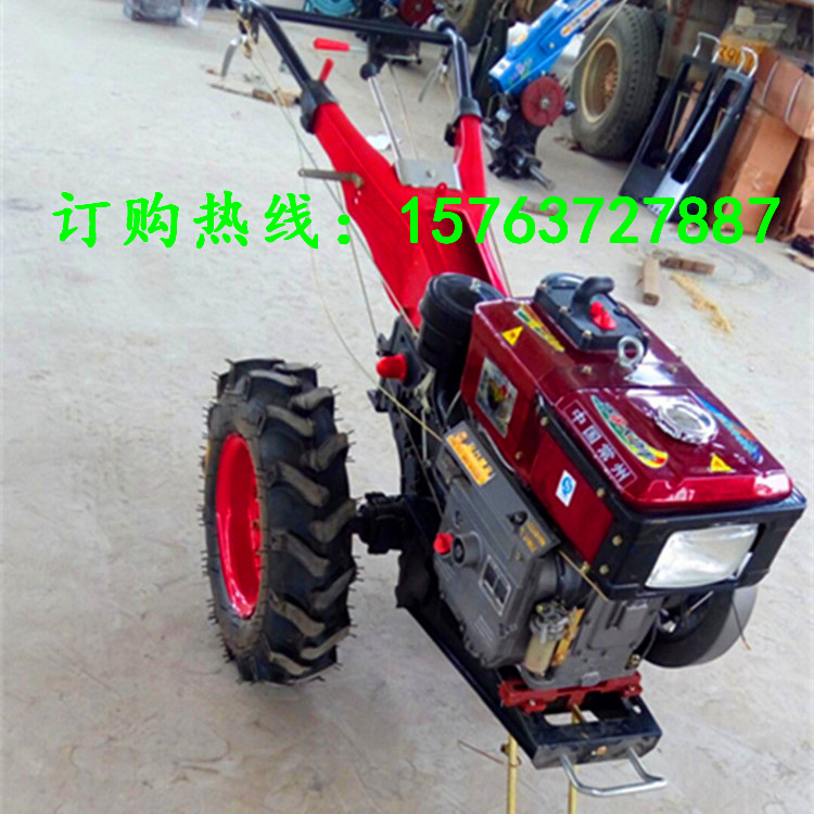 旋耕除草手扶拖拉机 小型手扶拖拉机图片