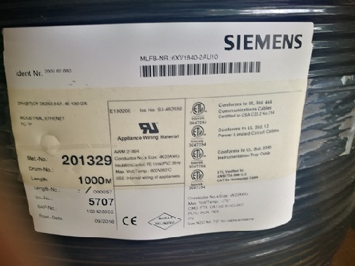 西门子6XV1830-3EH10双绞电缆德国进口  德国进口电缆  西门子软线电缆