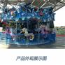 厂家直供游乐设备 海洋旋转木马 儿童游乐设备 豪华木马
