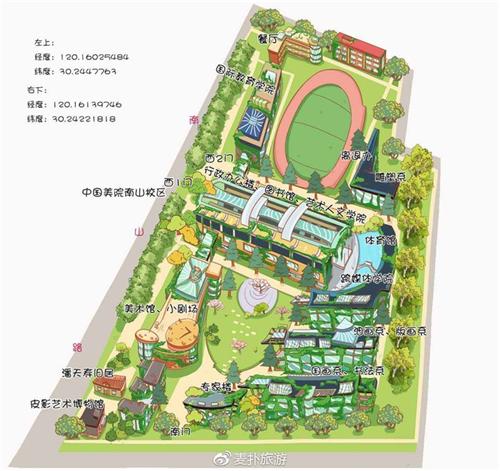 手绘地图_麦扑旅游_河坊街手绘地图  新叶古村手绘地图  吴山城隍阁手绘地