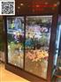 韩式新款鲜花保鲜柜定做，花店冷藏展示柜