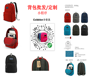 金森卡帝龙背包小程序  双肩背包定制