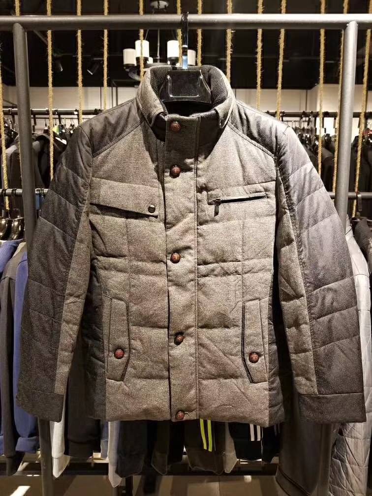 原单库存尾货清仓九牧王 七匹狼 羽绒服 批发甩卖一手货源  品牌服装尾货批发  正品运动服装尾货批发