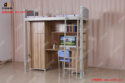 铁床制作工艺艾尚家具铁床立柱配有防滑塑胶套