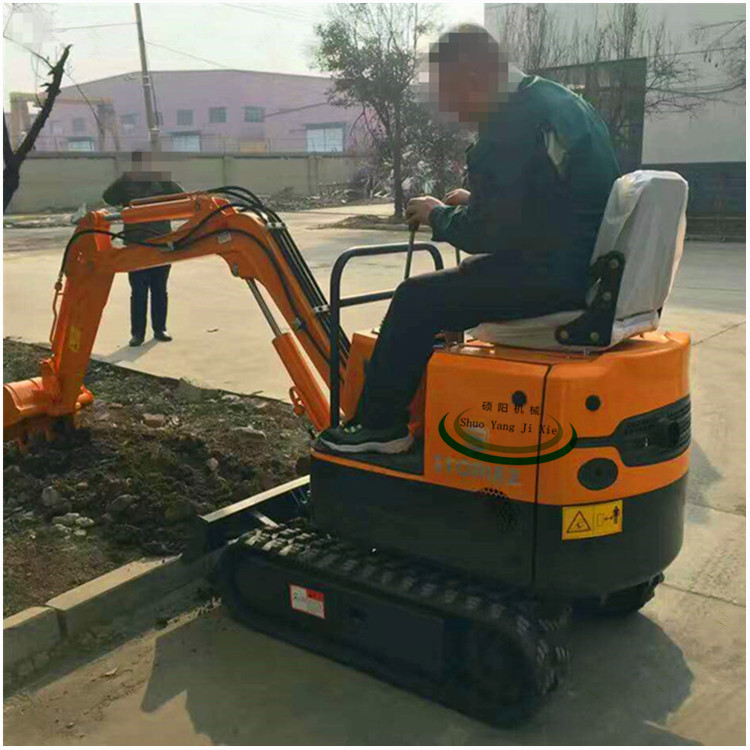 电履带式小型液压挖掘机  小型挖掘机  1吨挖掘机