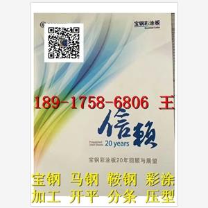 绍兴宝钢雪白彩涂卷《欢迎》