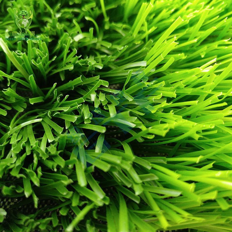 人造草厂家  C型单丝人造草坪  足球场人造草